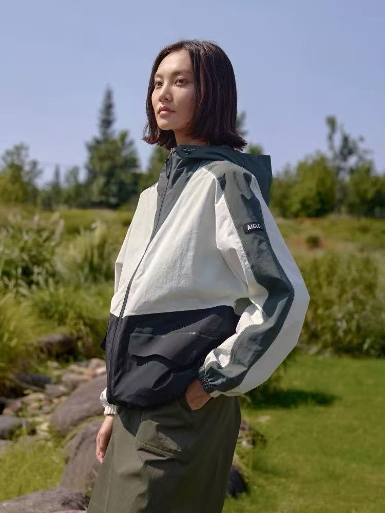 Aigle 撞色jacket