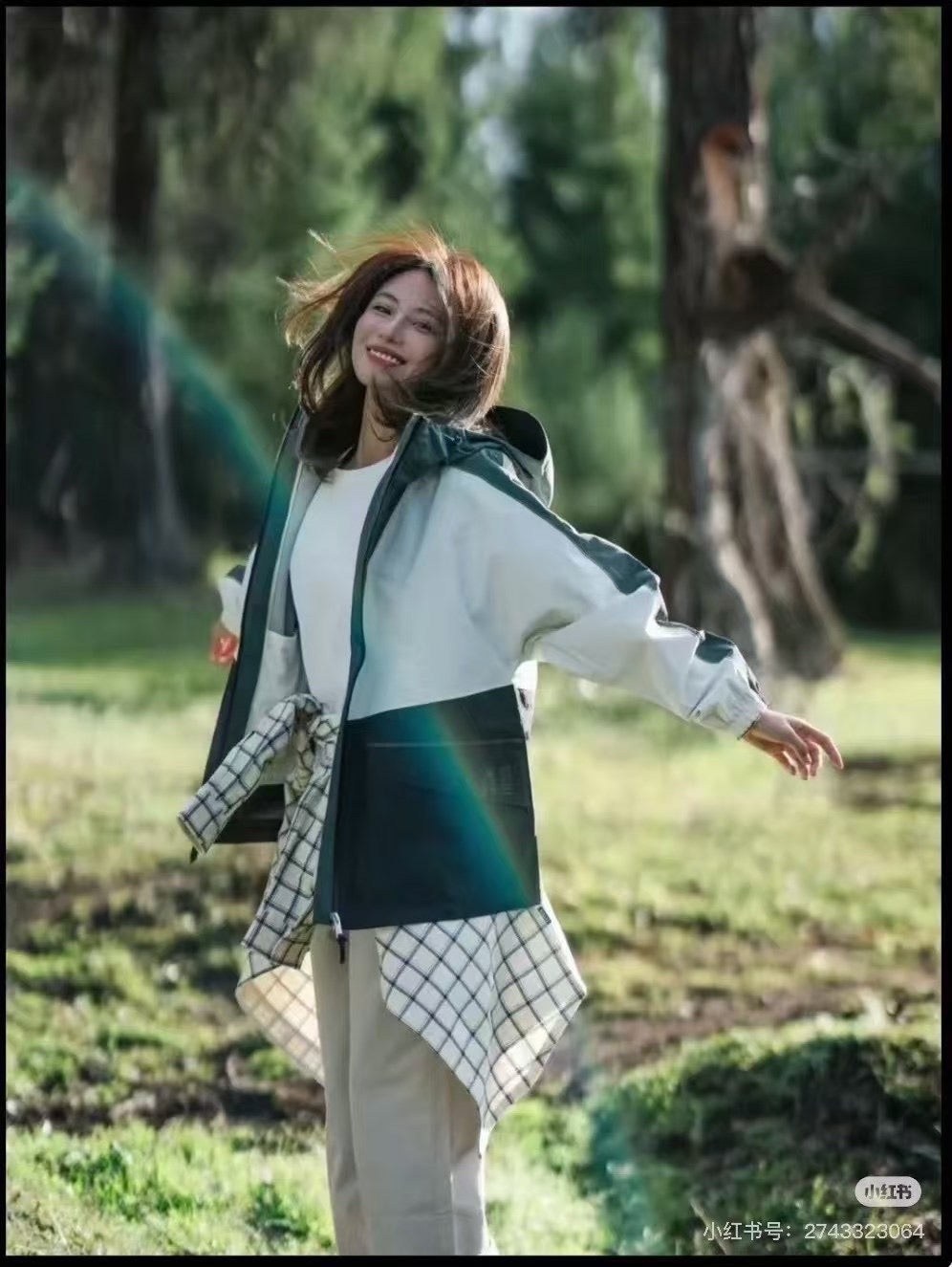 Aigle 撞色jacket