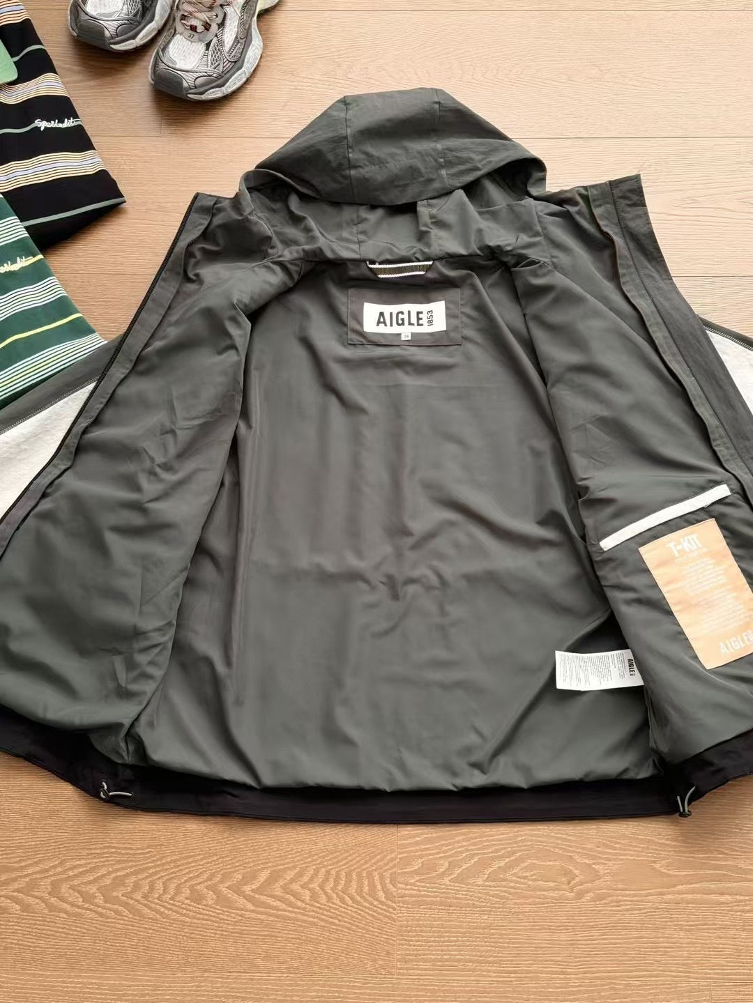 Aigle 撞色jacket