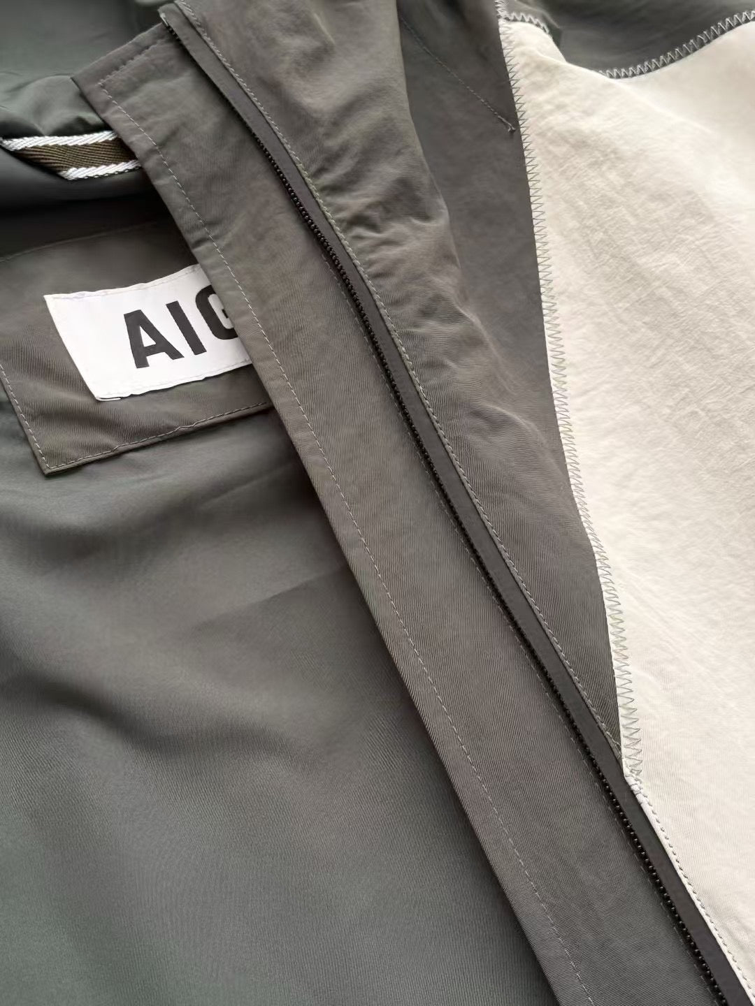Aigle 撞色jacket