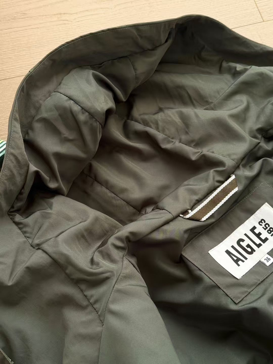 Aigle 撞色jacket