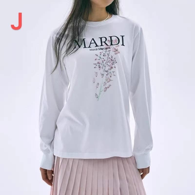Mardi Mercredi flower tee