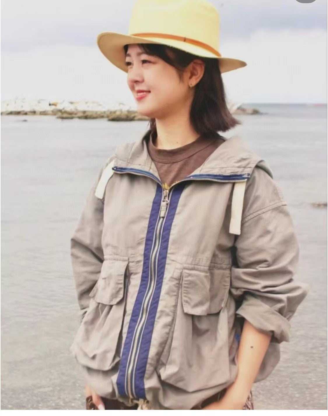 45R撞色jacket