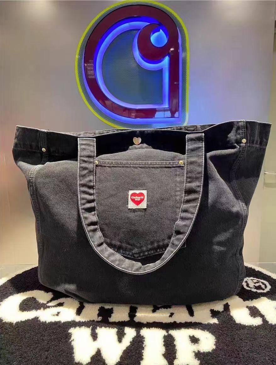 Carharrt 牛仔tote bag