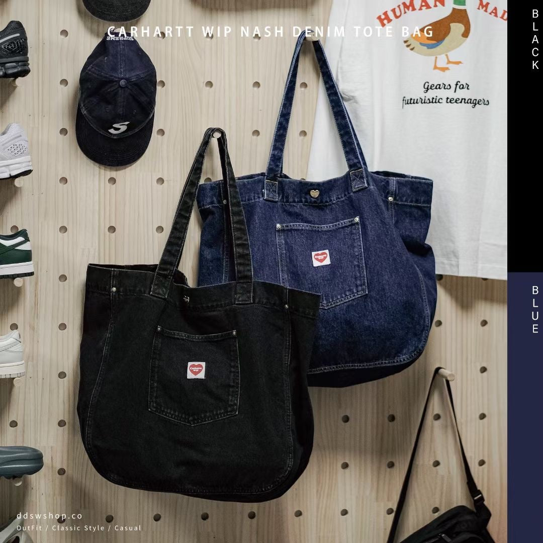 Carharrt 牛仔tote bag