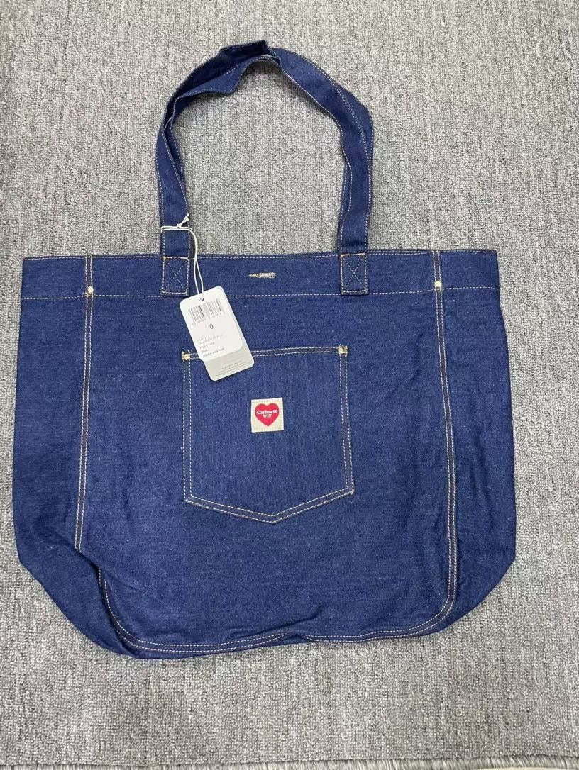 Carharrt 牛仔tote bag