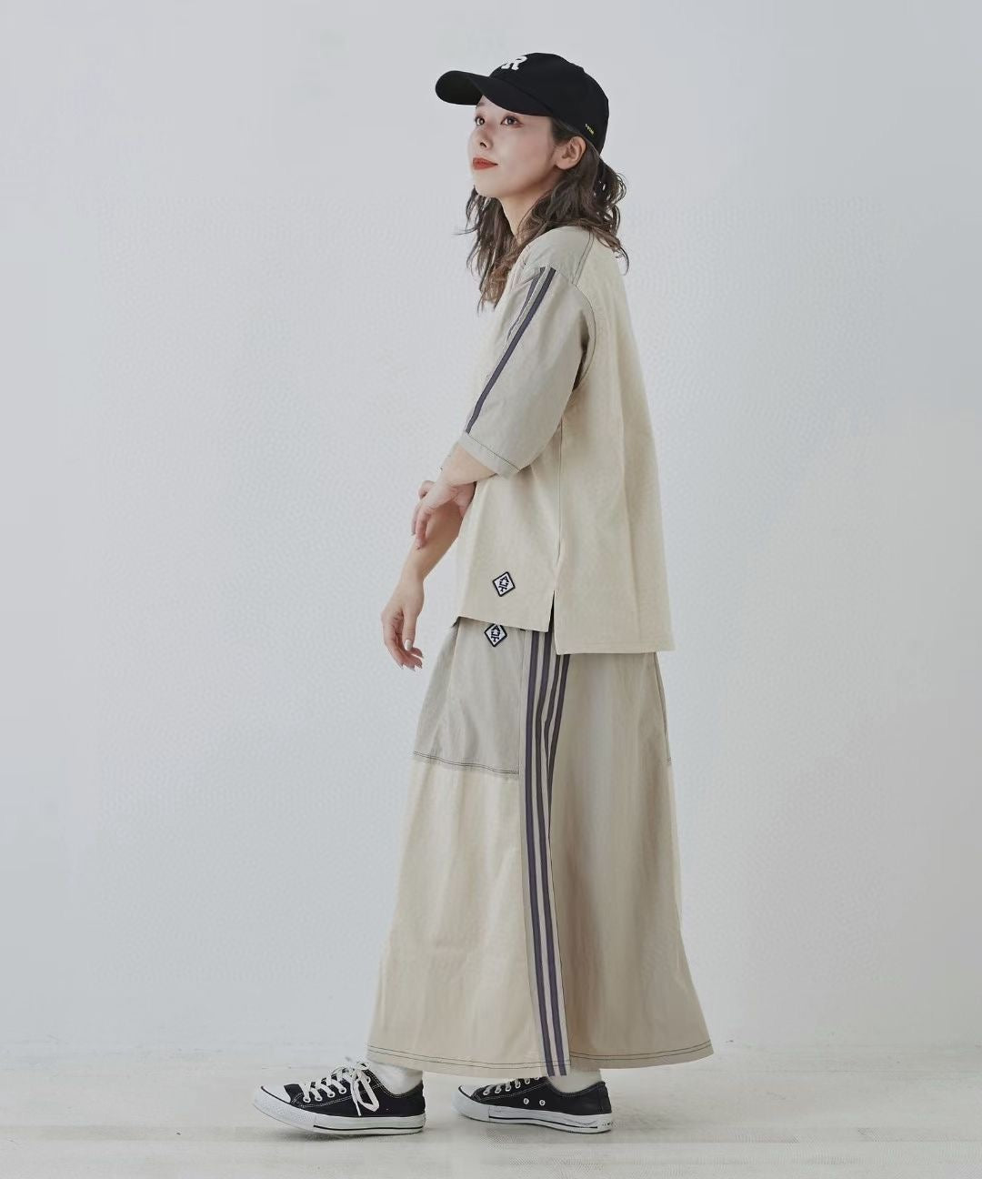 Cube sugar撞色tee