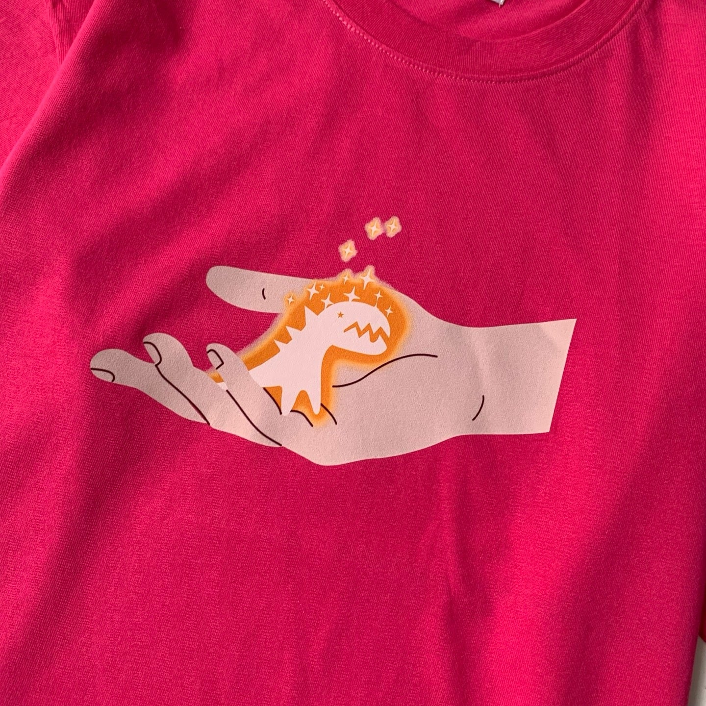 Agnes b恐龍印花tee