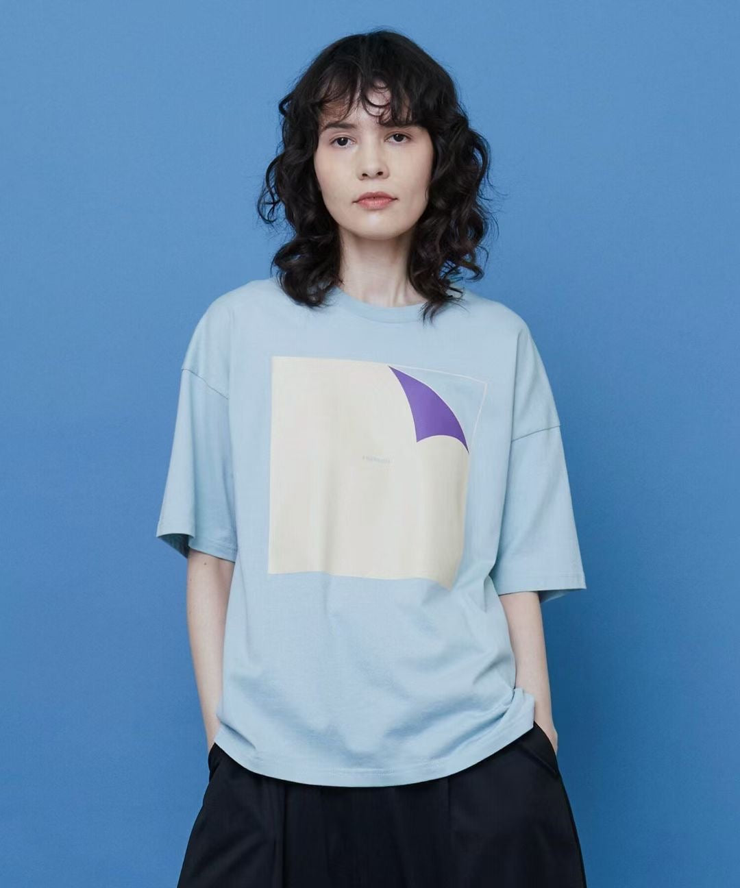 Frapbois 撞色box印花tee