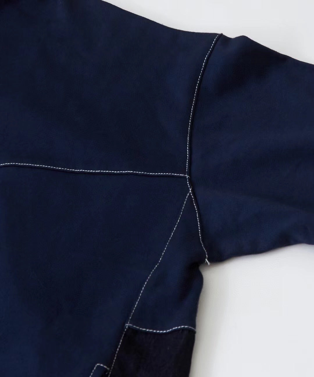 Cube Sugar 牛仔接拼hoodies