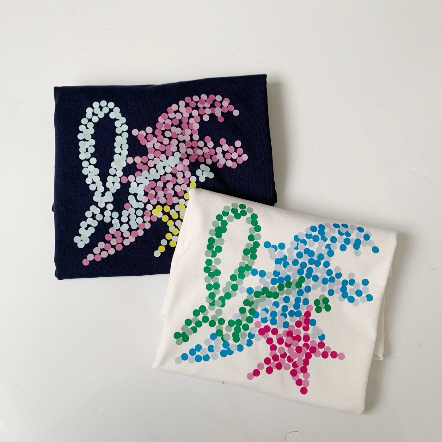 Agnes b彩色恐龍印花tee