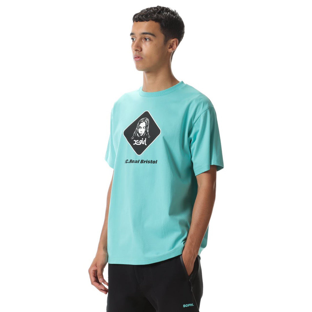 X girl x Bristol logo tee