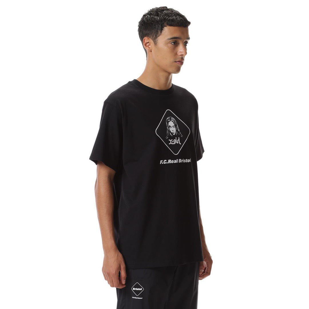 X girl x Bristol logo tee