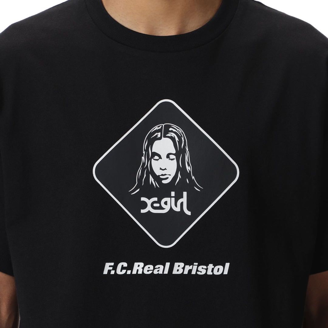 X girl x Bristol logo tee