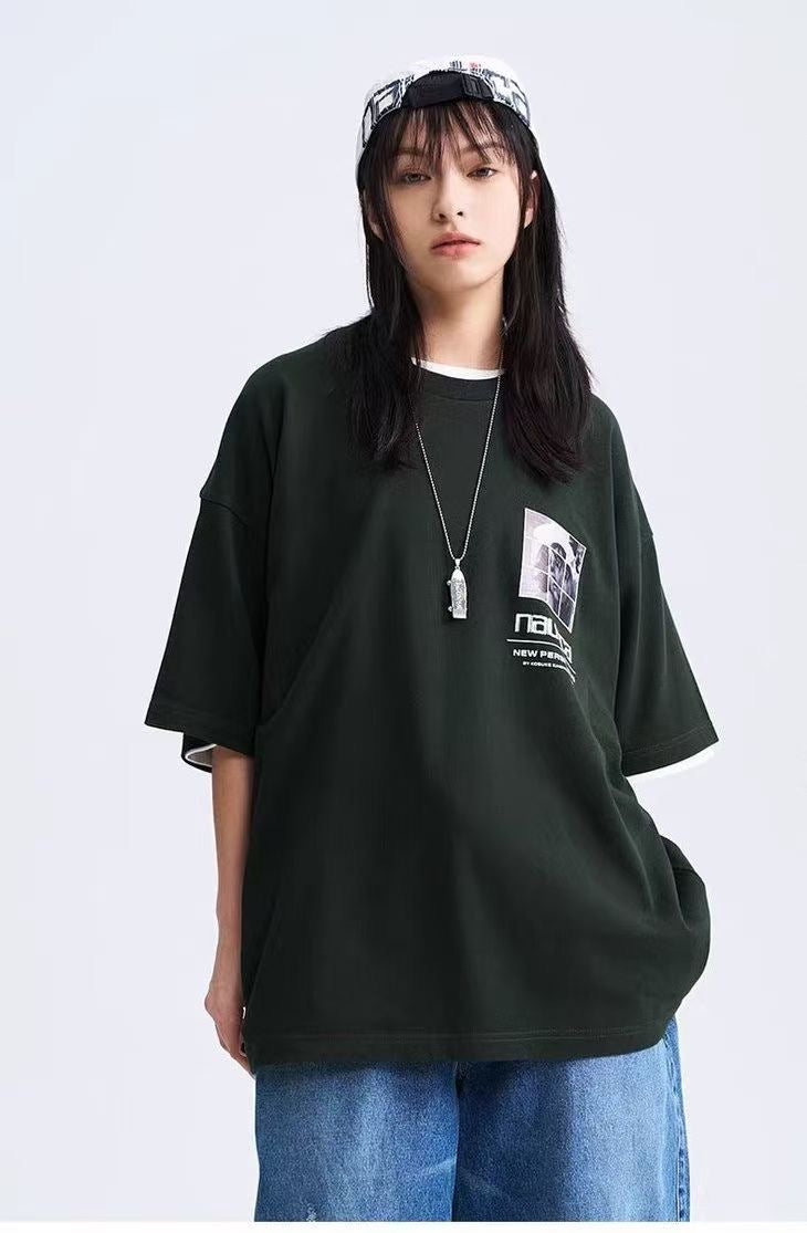 Nautica 印花圖案tee