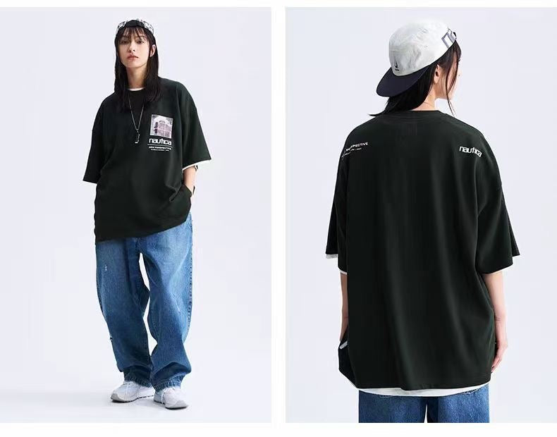 Nautica 印花圖案tee