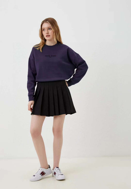 Fred perry字母刺繡衛衣