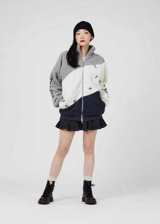 日單CVA panda毛絨外套