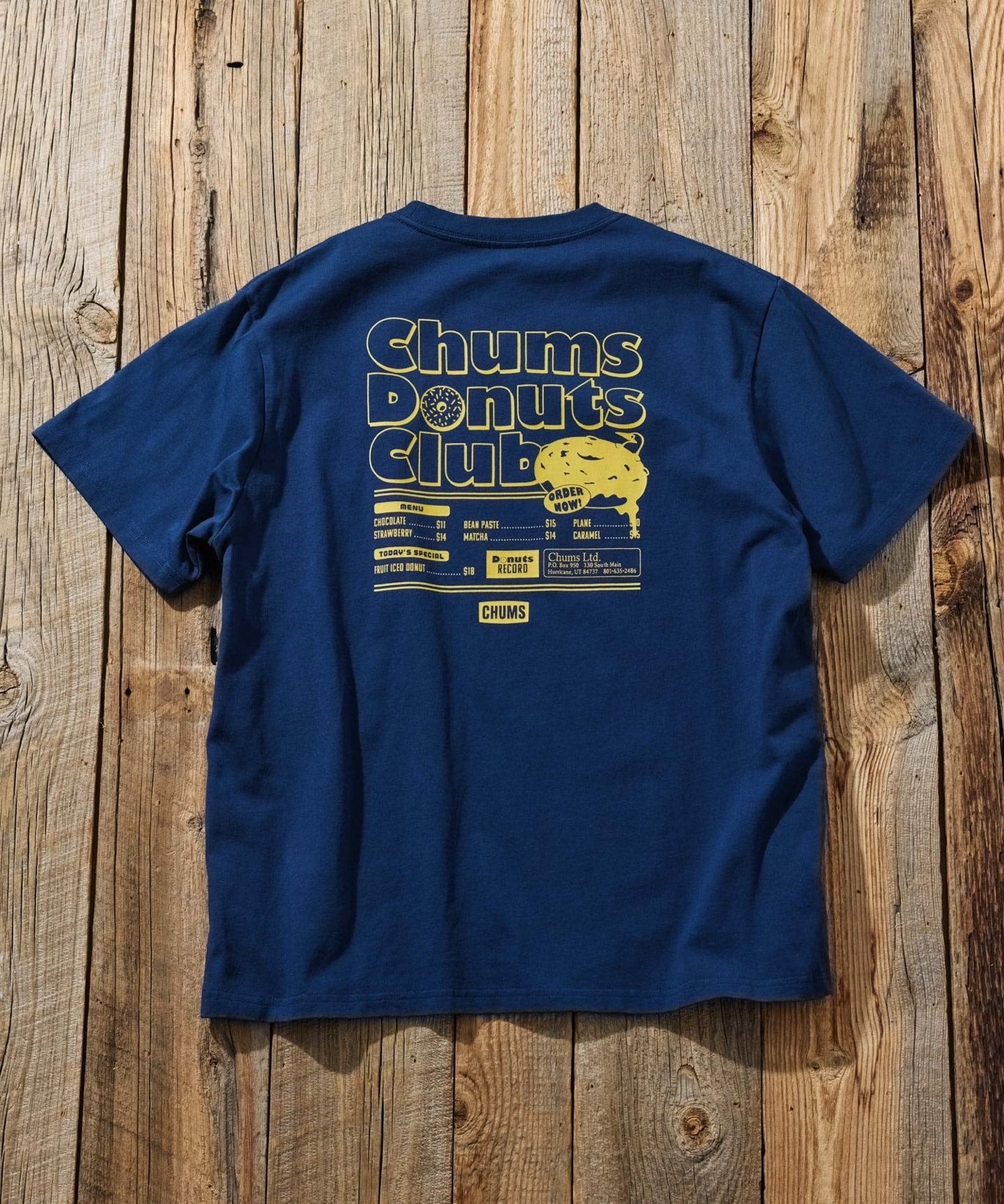 Chums donut tee