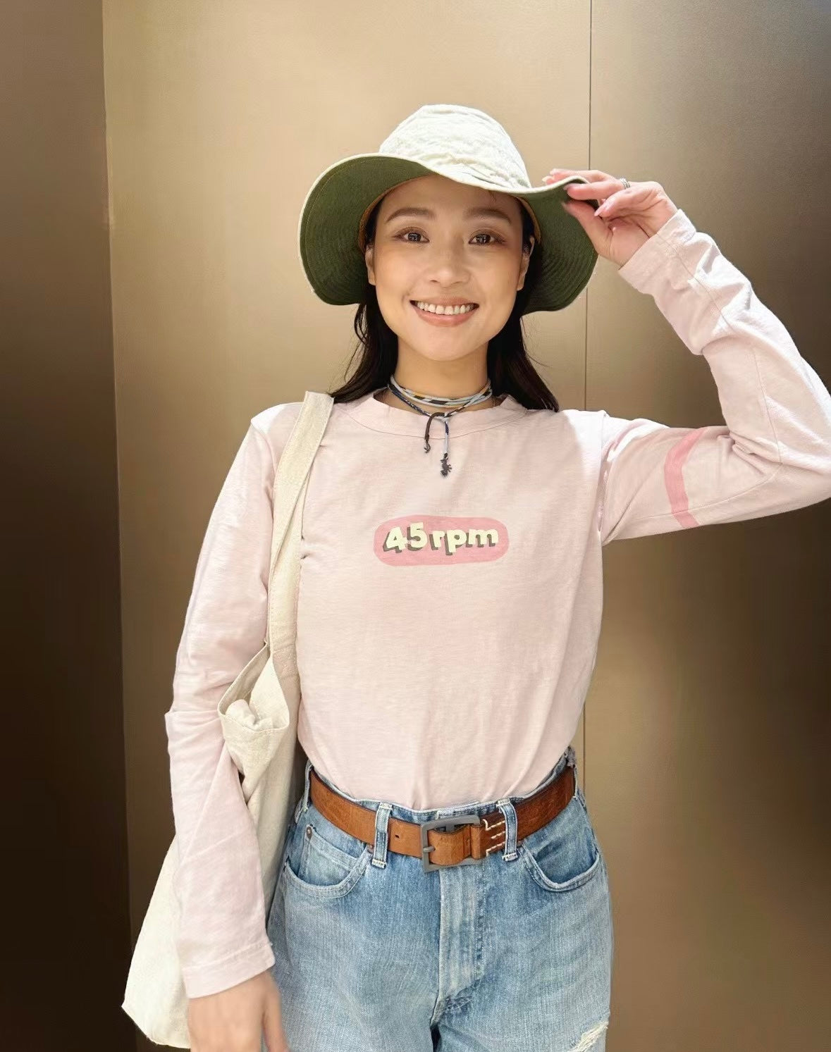 45R淨色tee