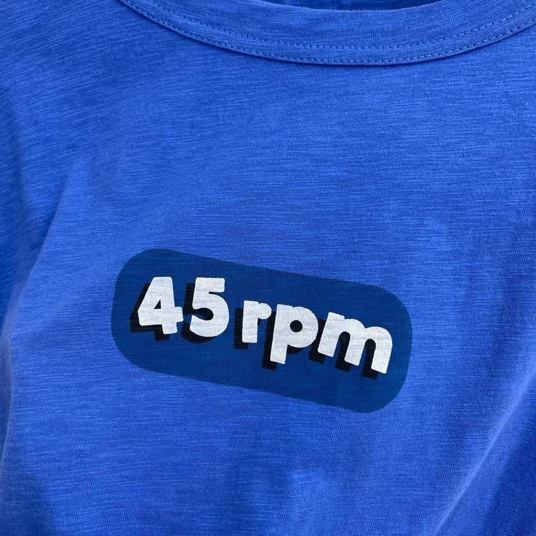 45R淨色tee