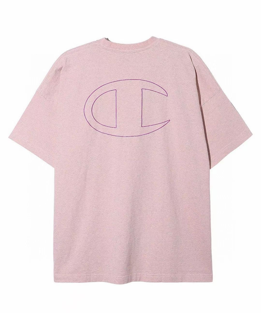 X girl x champion 中長tee