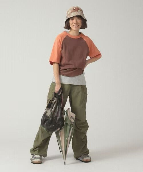 Beams 撞色tee
