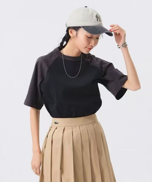 Beams 撞色tee