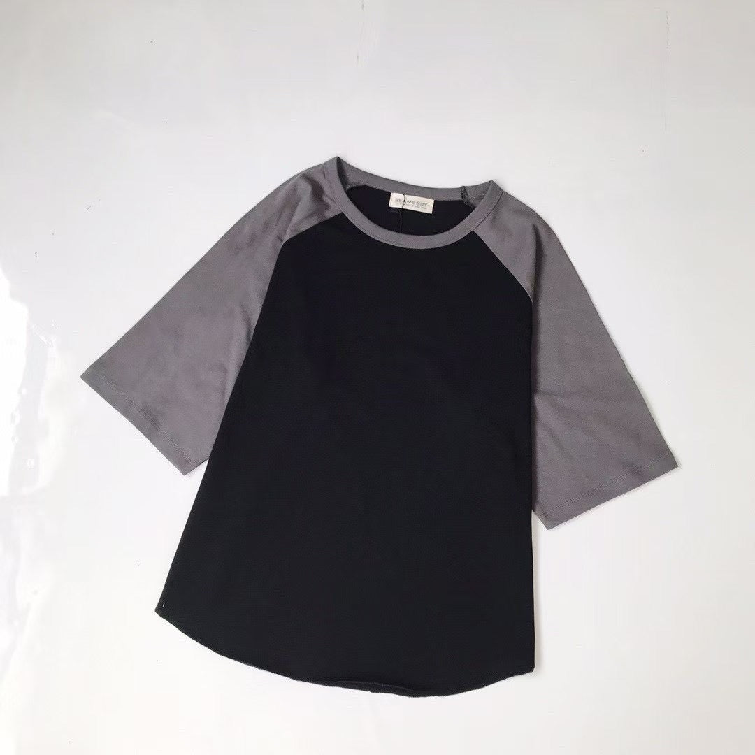 Beams 撞色tee