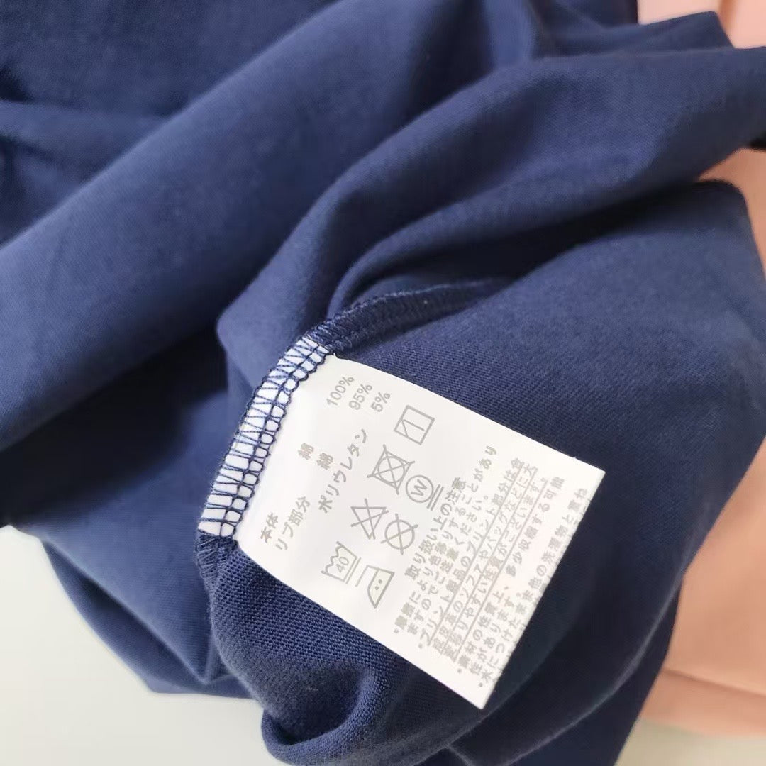 Beams 撞色tee