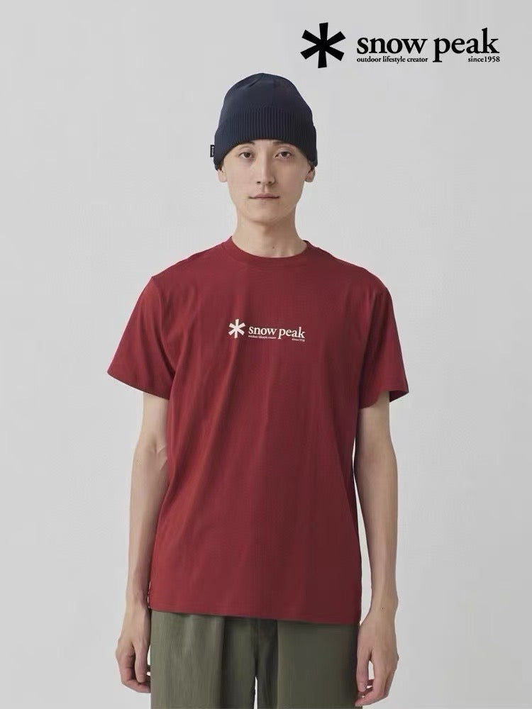Snow Peak logo tee