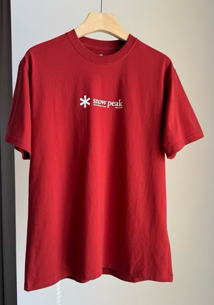 Snow Peak logo tee