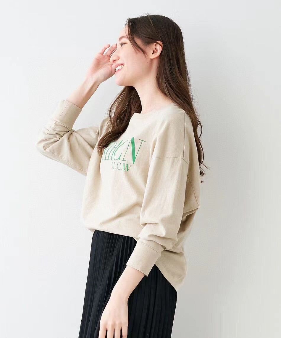 AMERICANA×MICA logo tee