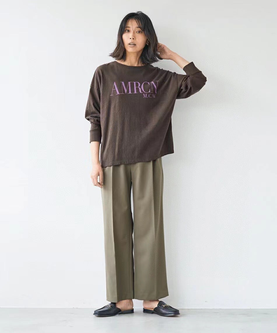 AMERICANA×MICA logo tee