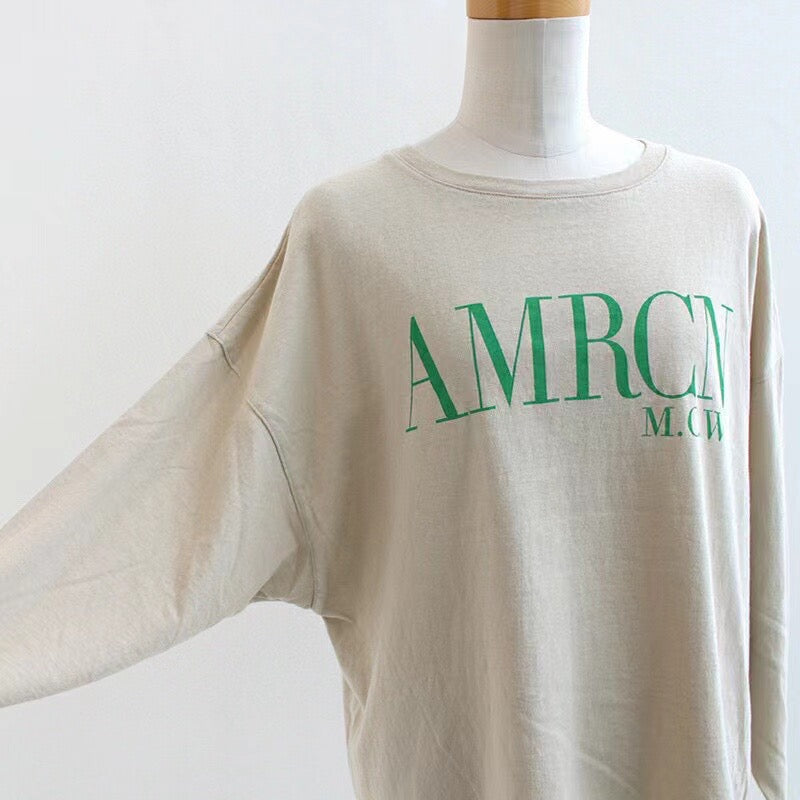 AMERICANA×MICA logo tee