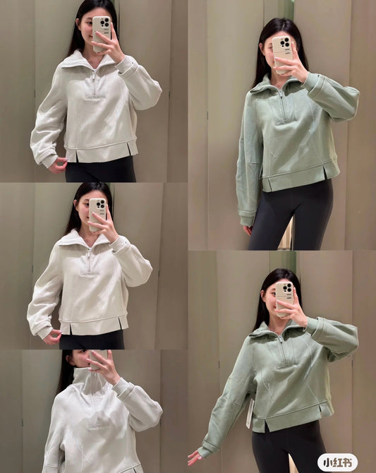 Lululemon Fleece拉鏈衛衣