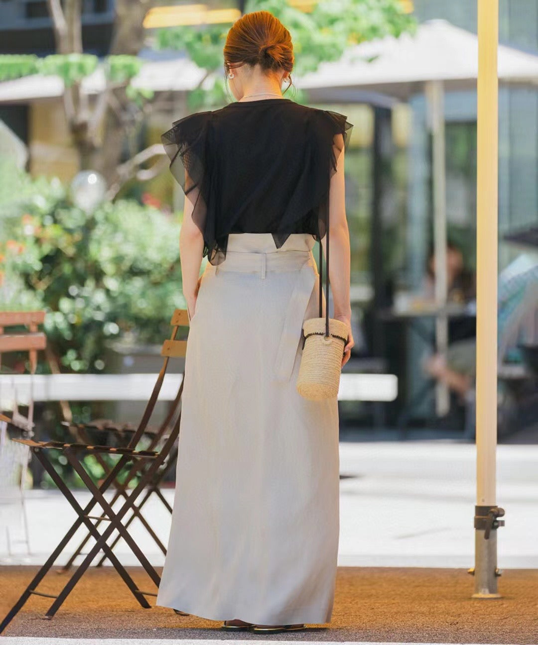 日單spick & span 網紗tee