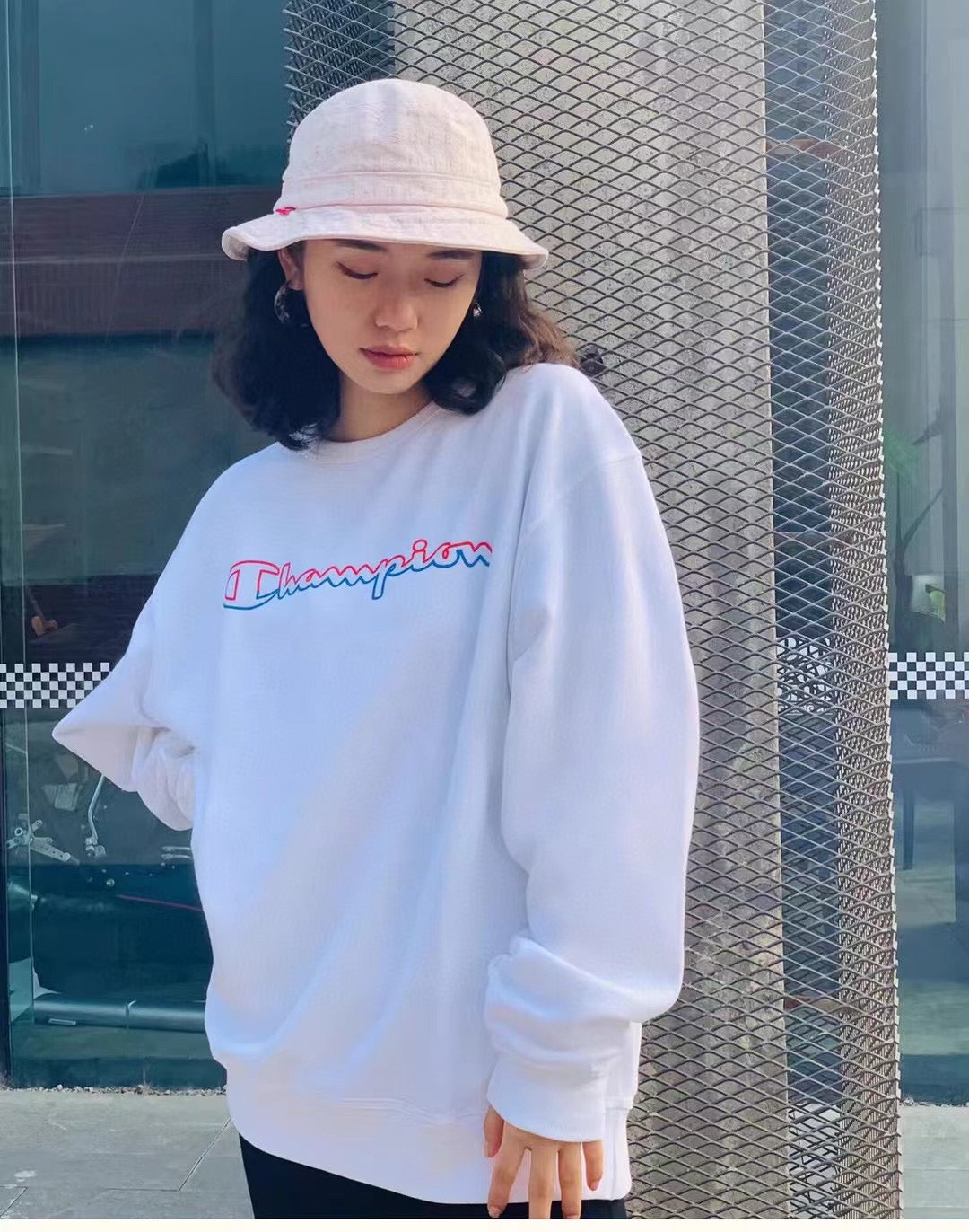 Champion 印花衛衣