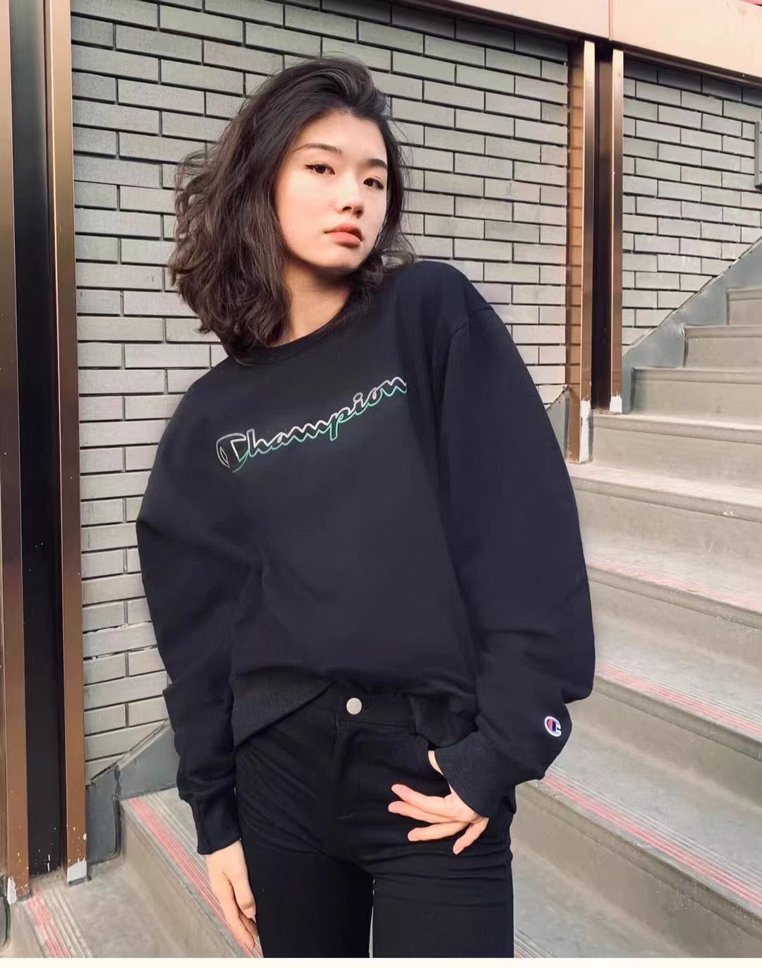 Champion 印花衛衣