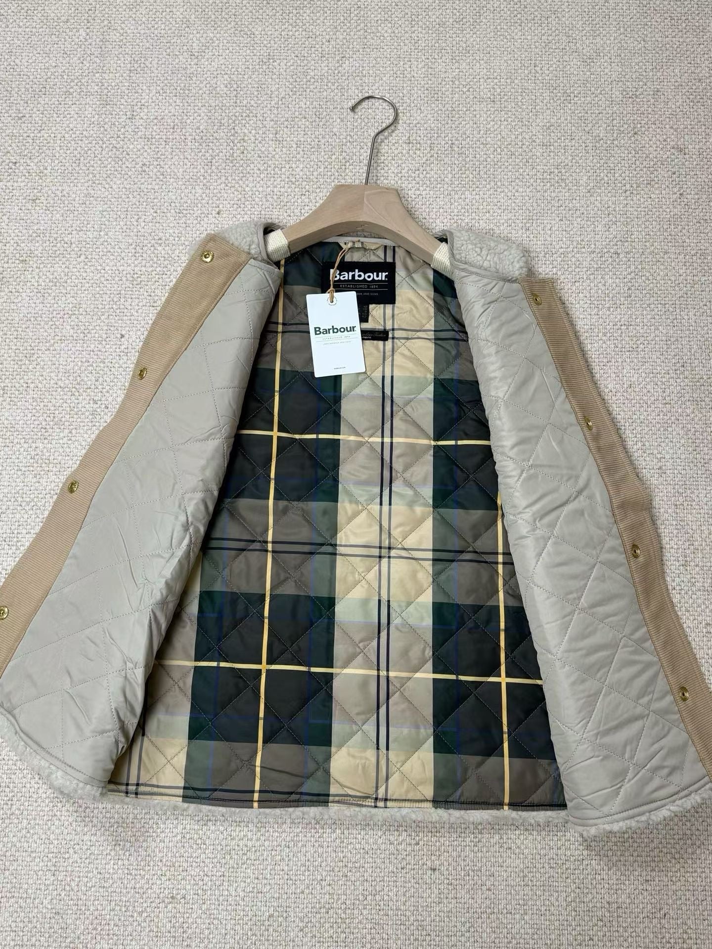 Barbour搖粒絨背心