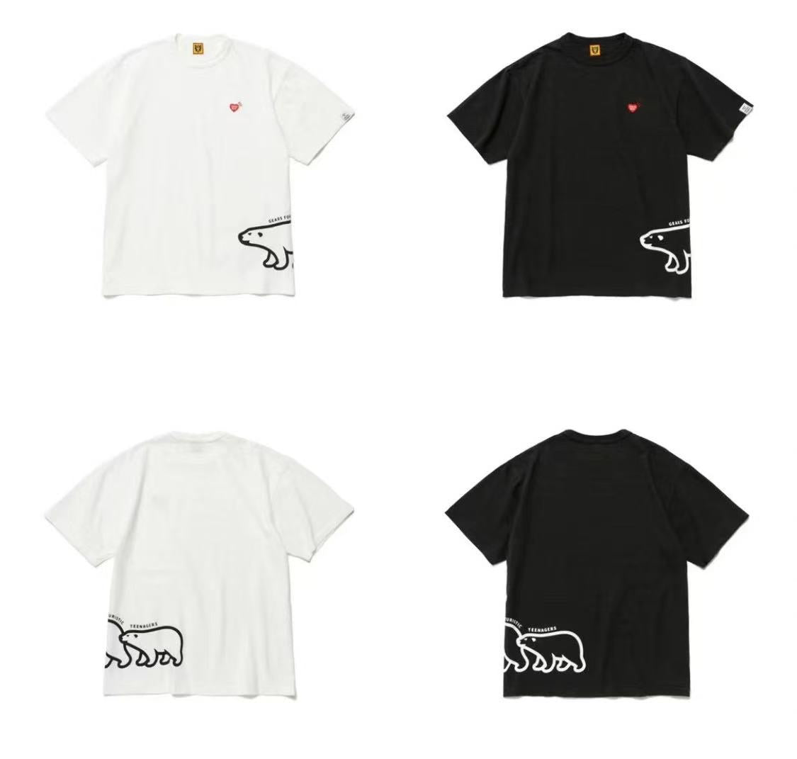 Human made polar bear tee