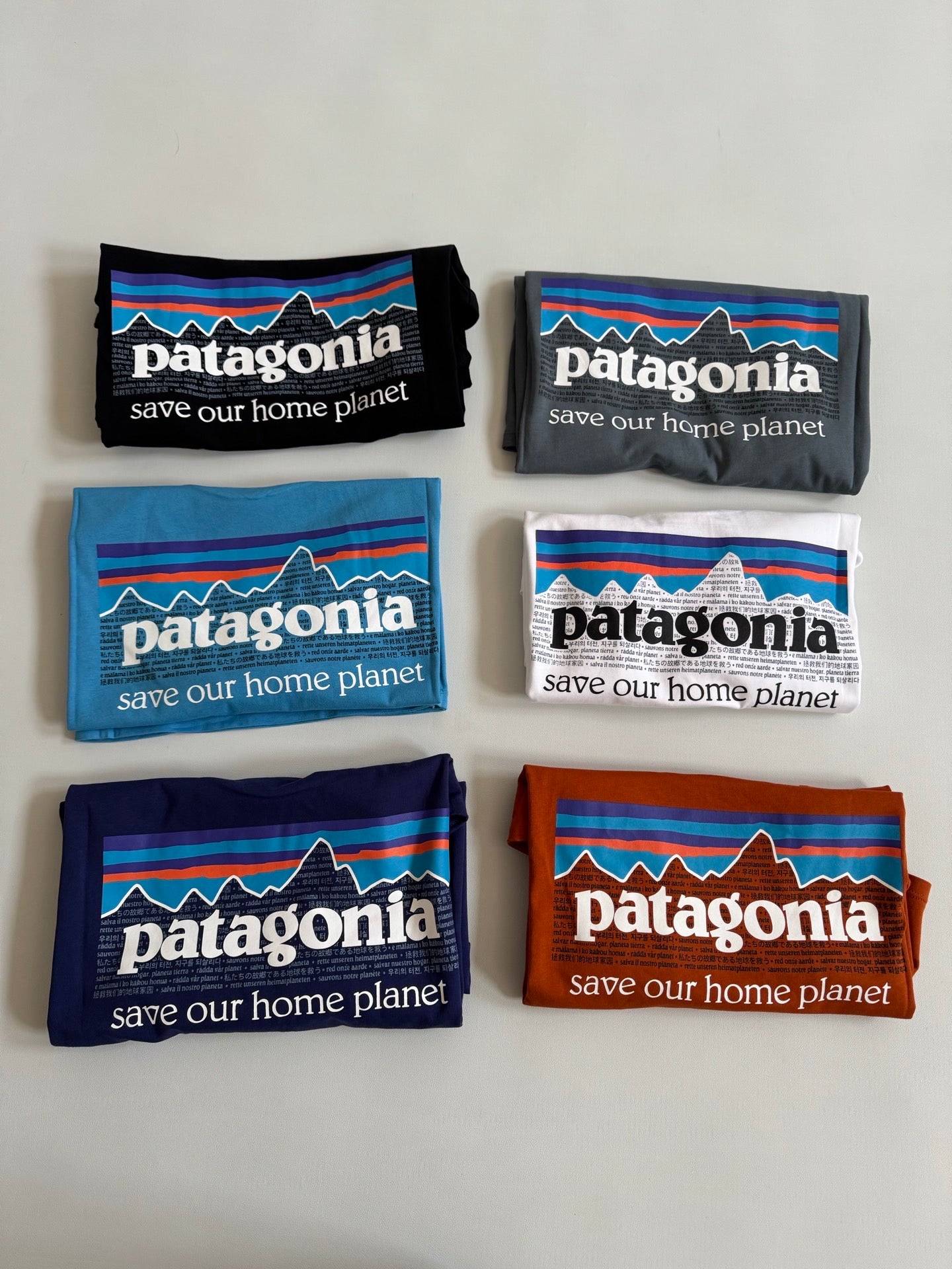 Patagonia colourful tee