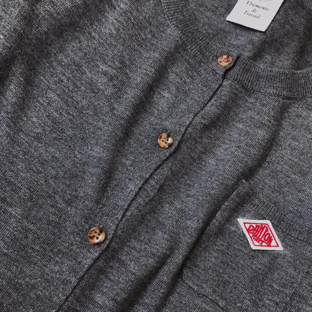 Danton撞色cardigan