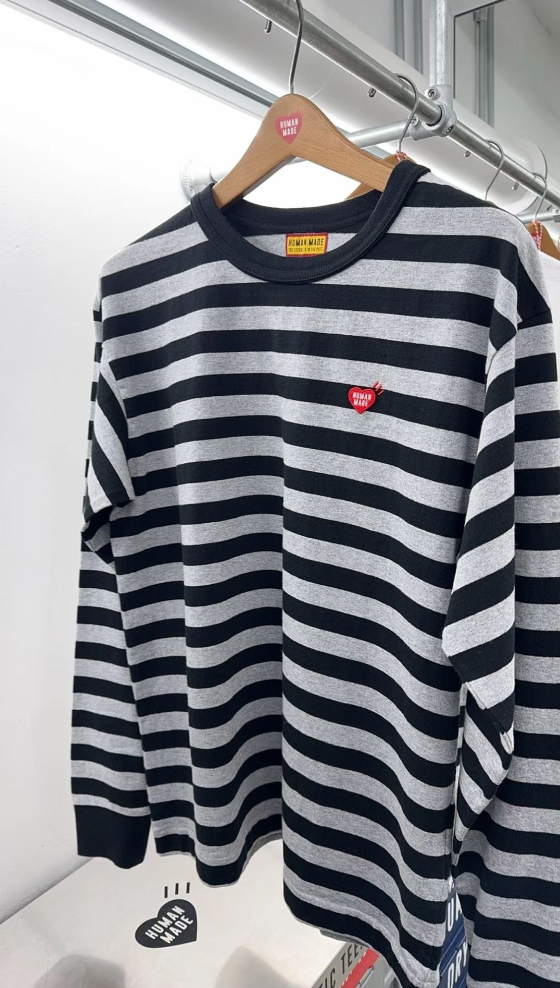 Human made間條tee