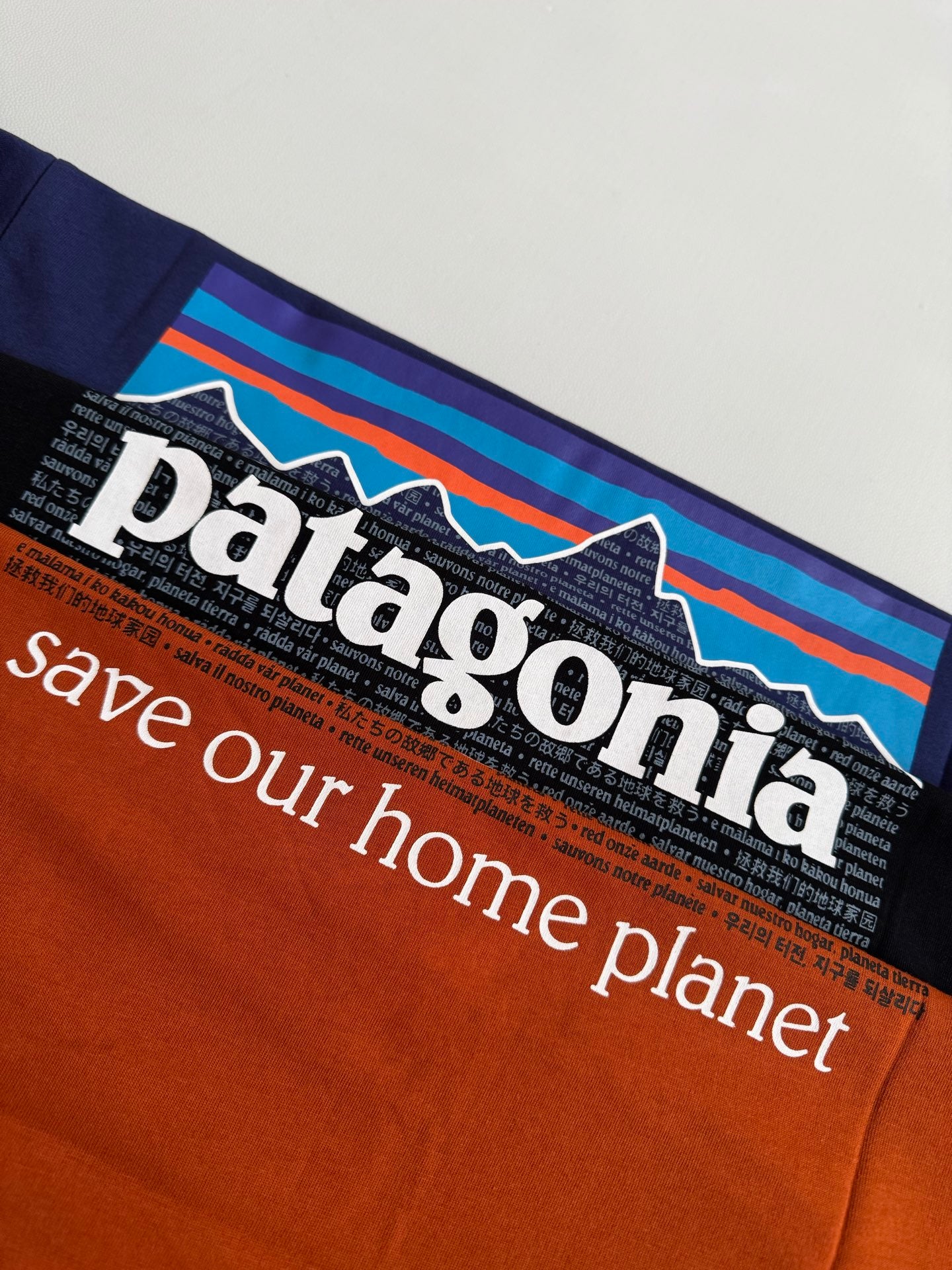 Patagonia colourful tee