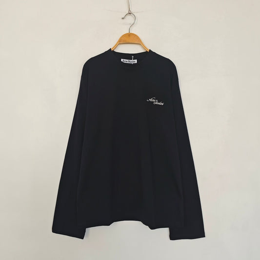 Acne studios logo 長袖tee