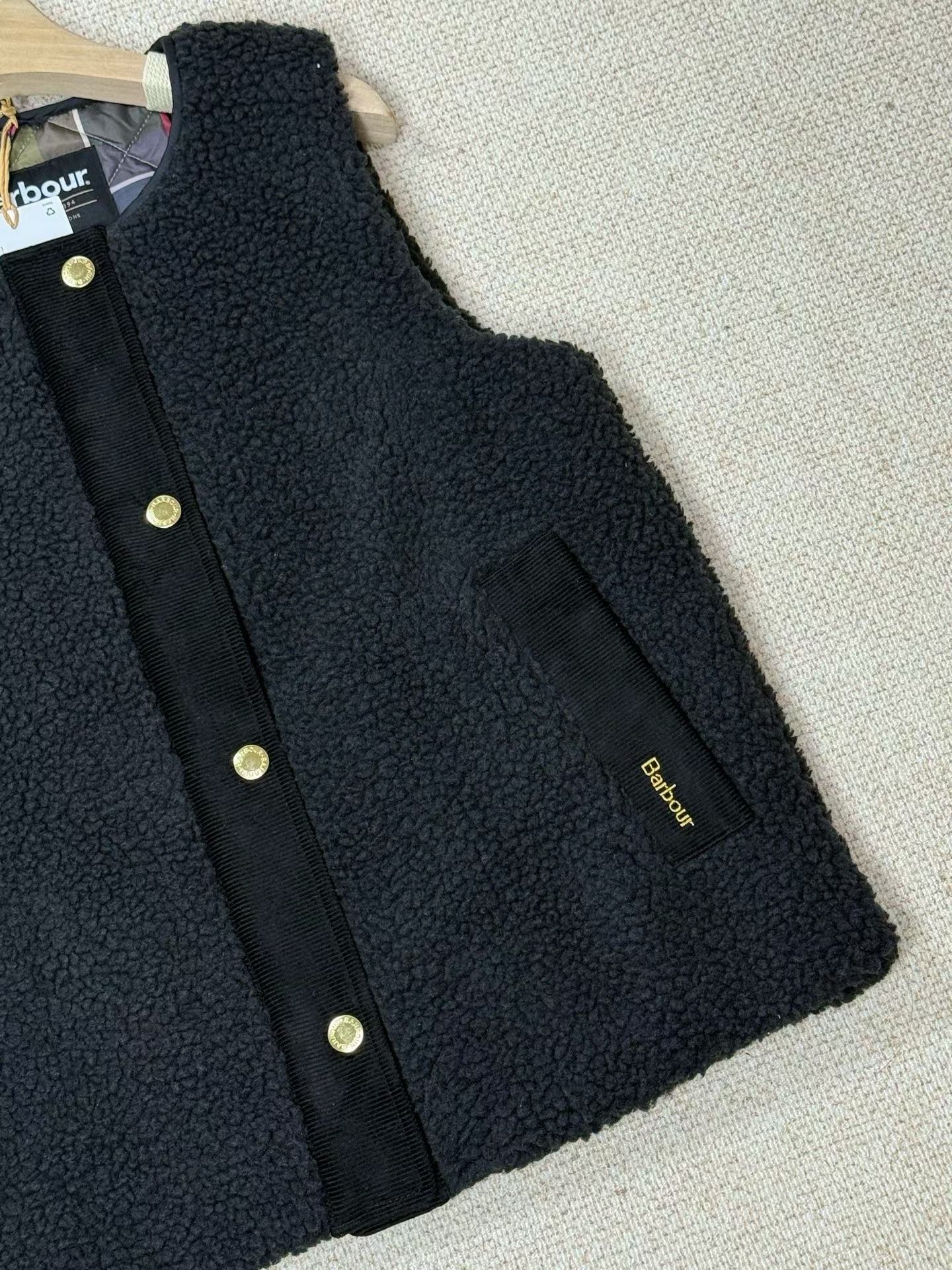 Barbour搖粒絨背心