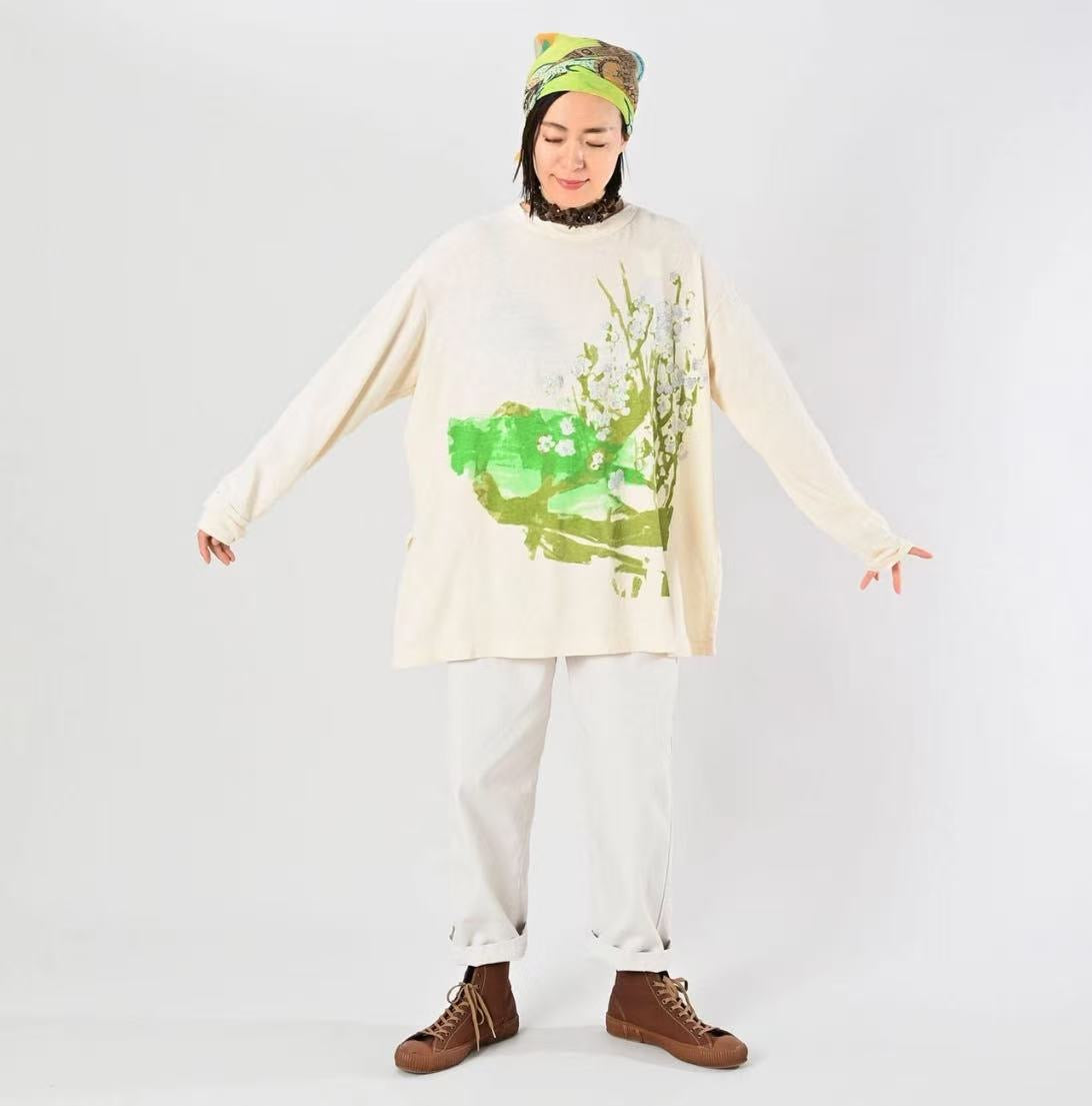 45R塗鴉tee