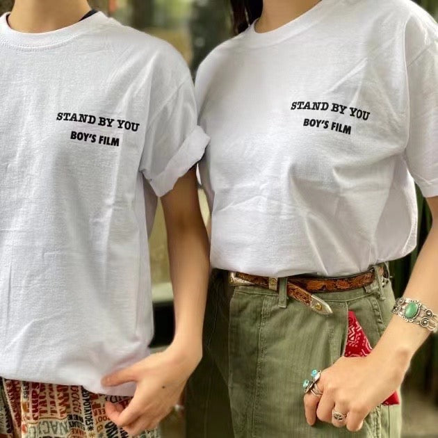 Beams boy 字母tee