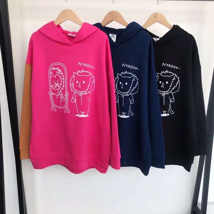 Scolar 印花hoodies
